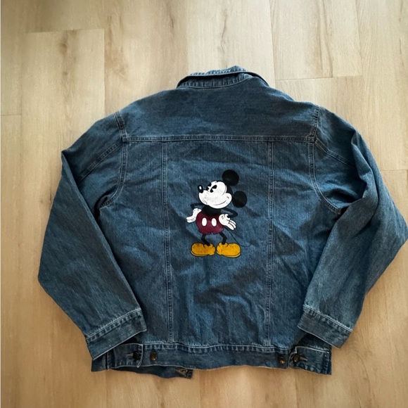 Vintage Disney Blue Denim Jacket - Picture 1 of 6
